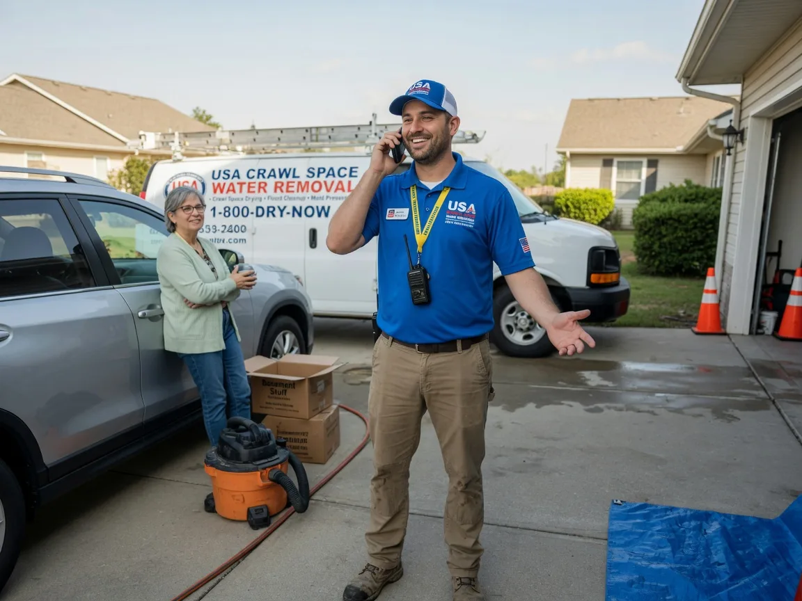 Crawl Space Water Removal Newport, VA FAQs
